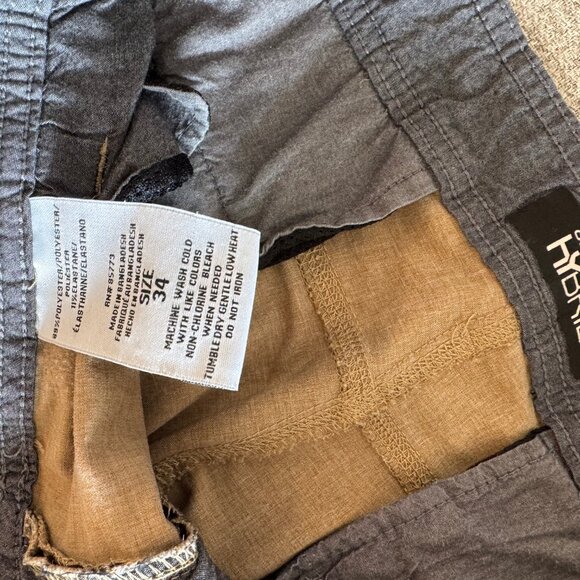Tan O'Neill Polyester Shorts, Men's 34 - Picture 3 of 3